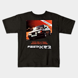 FORD FIESTA XR2i - advert Kids T-Shirt